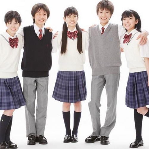 日本中小学生校服图片欣赏