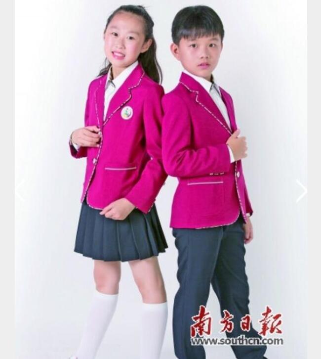 惠城区小学生礼服