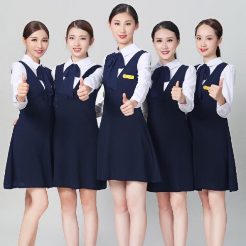 幼儿园教师工作服款式图片大全