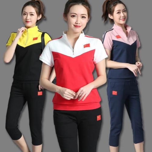 幼儿园老师园服夏装图片大全