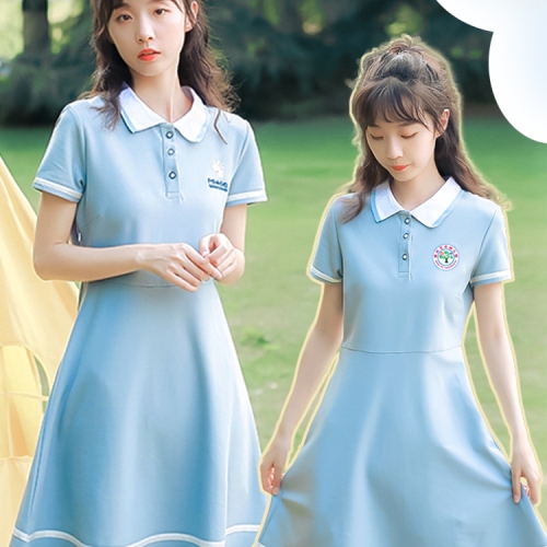 幼儿园老师园服夏装最新款式